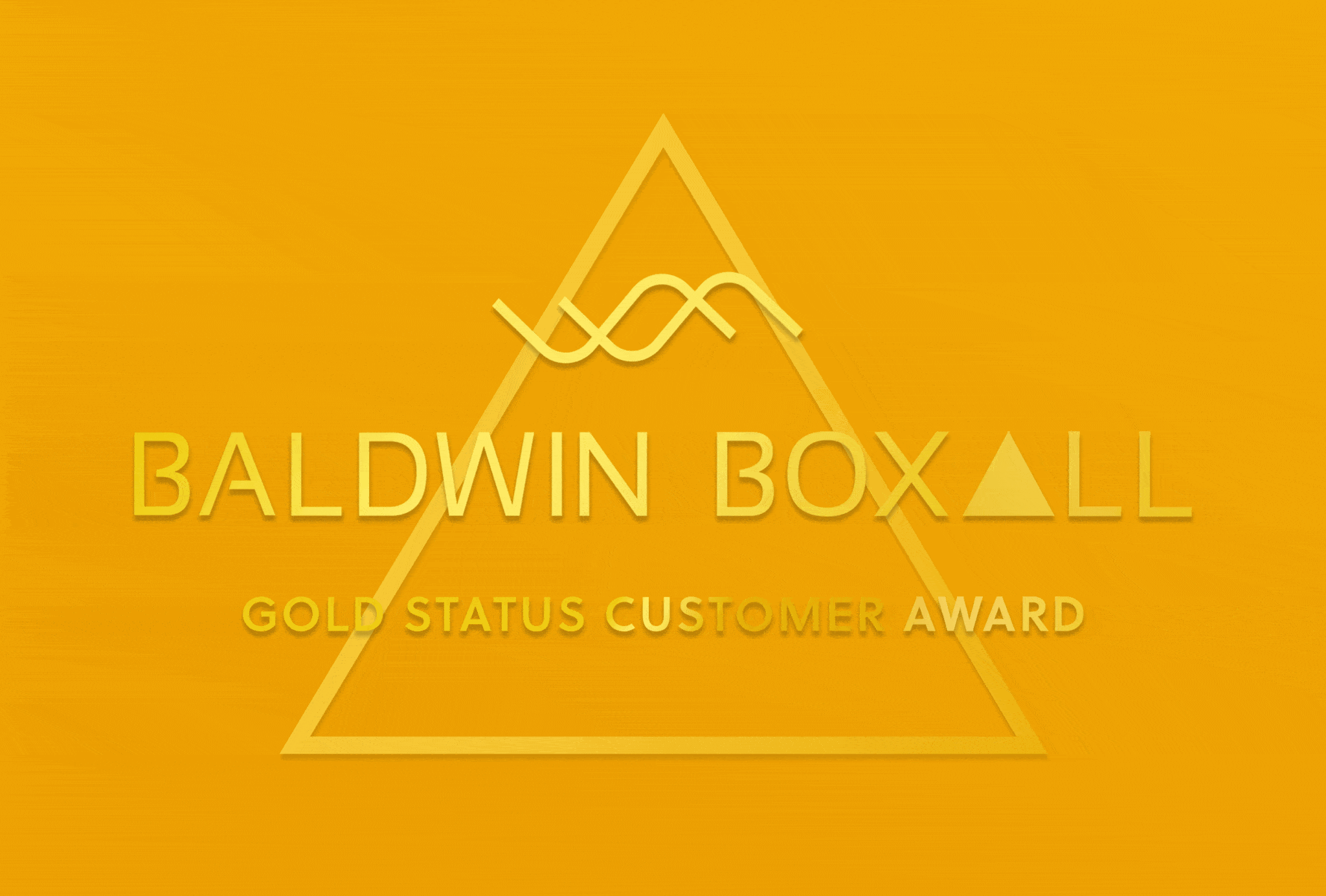Baldwin Boxall Gold Status Customer Award