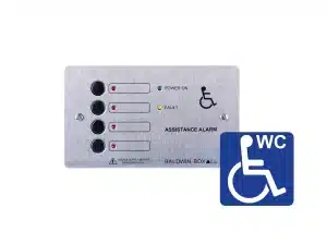 4-Way Toilet Alarm Control Panel