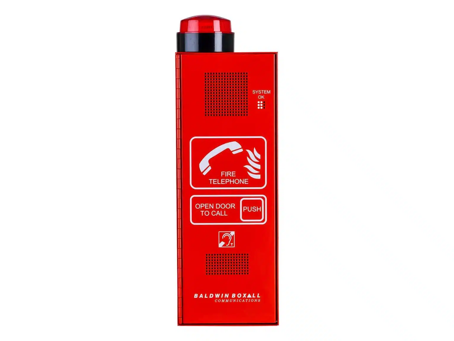 OmniCare Fire Telephone BVOCEFB with Beacon - Red
