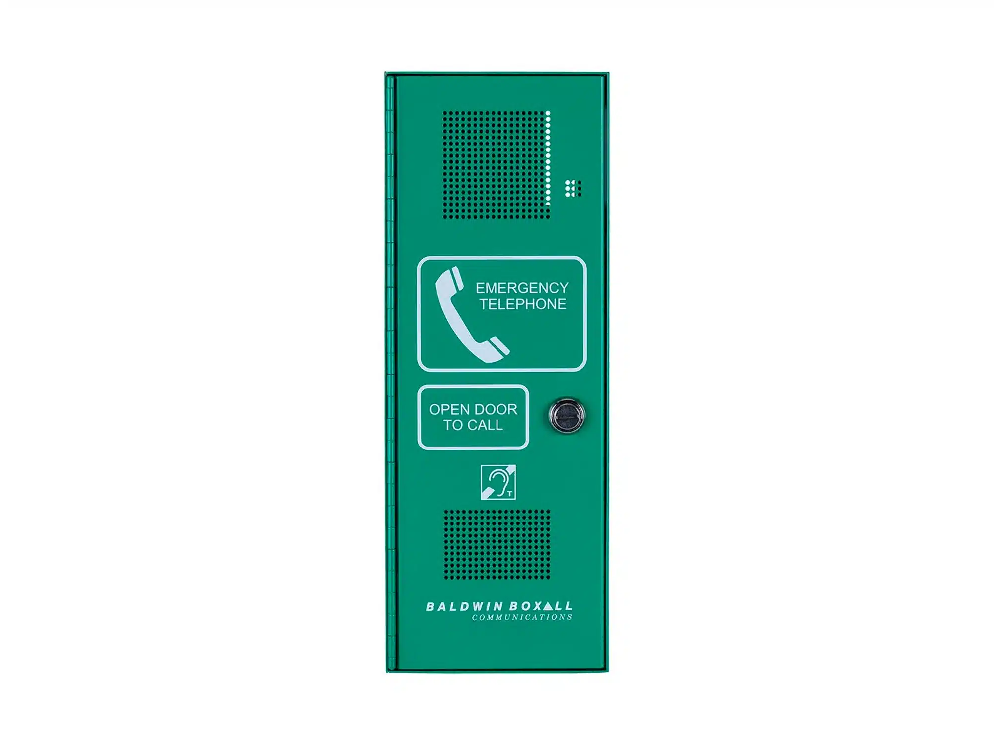 OmniCare Steward Telephone BVOCETL with Lock - Green