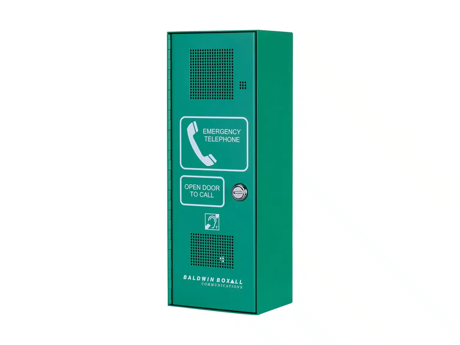 OmniCare Steward Telephone BVOCETL with Lock - Green (Left)