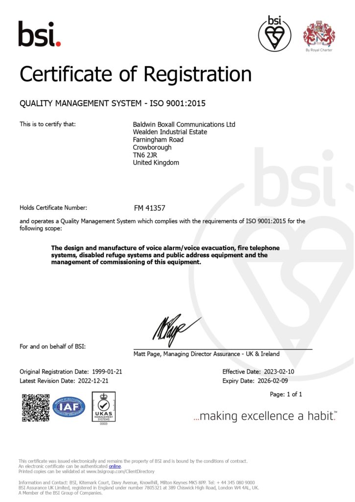 iso9001 certificate page 0001