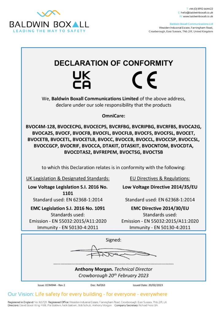 emc ukca ce omnicare and dtakit