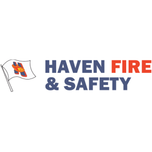 Haven Fire Stacked Wordmark (Eng without LLC) With Flag haven fire stacked wordmark (eng without llc) with flag