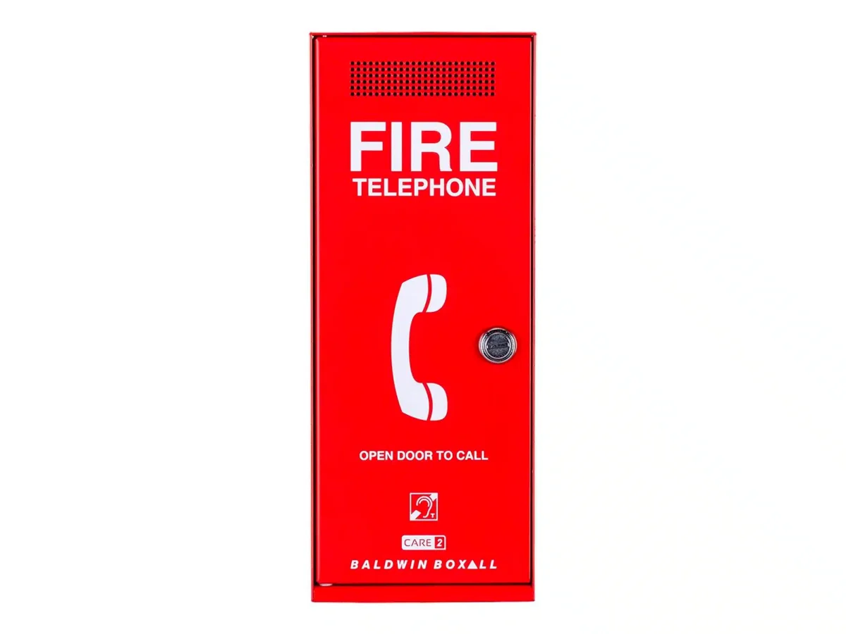 CARE2 Type A Fire Telephone - Red / Lockable