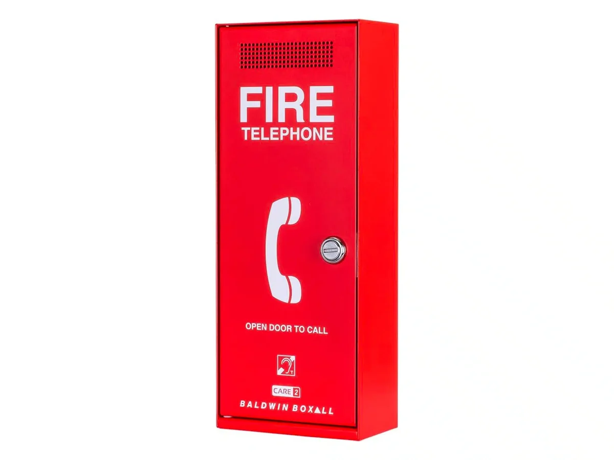 CARE2 Type A Fire Telephone - Red / Lockable