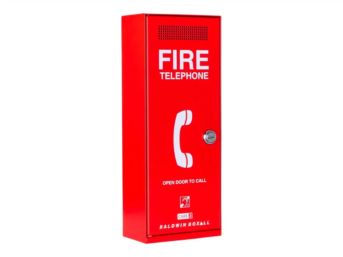 CARE2 Type A Fire Telephone - Red / Lockable