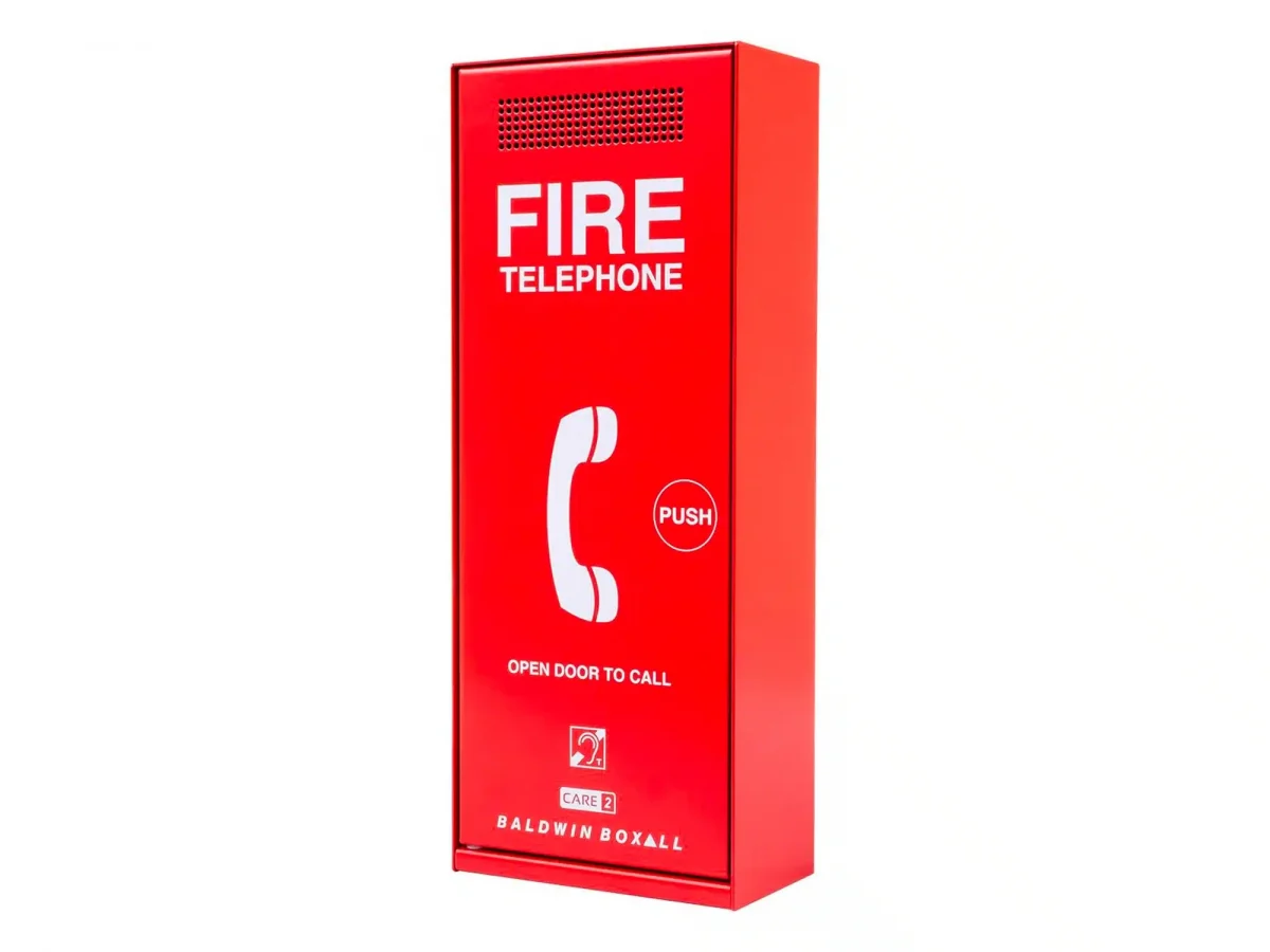 CARE2 Type A Fire Telephone - Red / Push-to-open