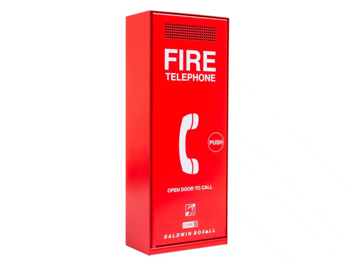 CARE2 Type A Fire Telephone - Red / Push-to-open