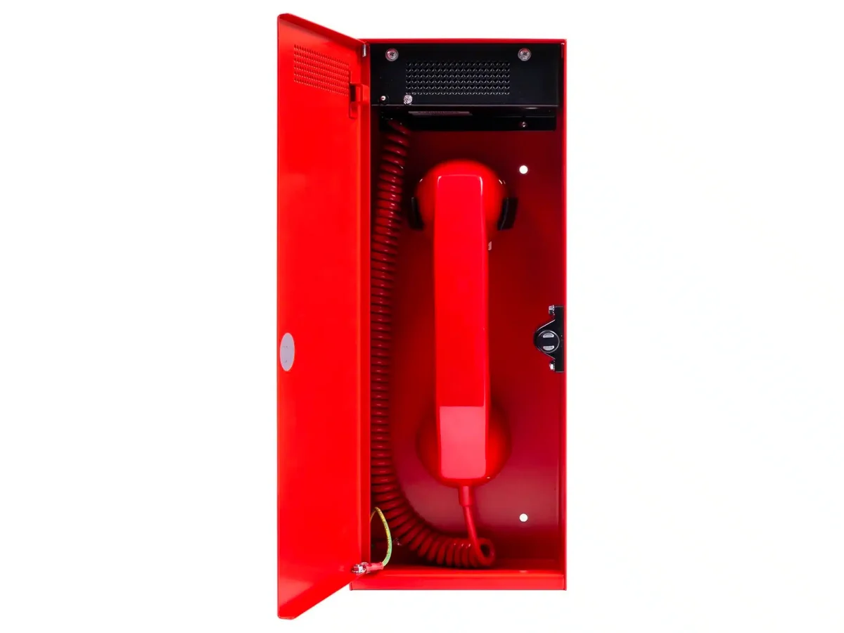 CARE2 Type A Fire Telephone - Red / Push-to-open